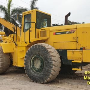 Máy xúc lật bánh lốp nhãn hiệu Kawasaki được công ty Đoan Trang chúng tôi nhập về hiện đang có sẵn tại Hải Phòng