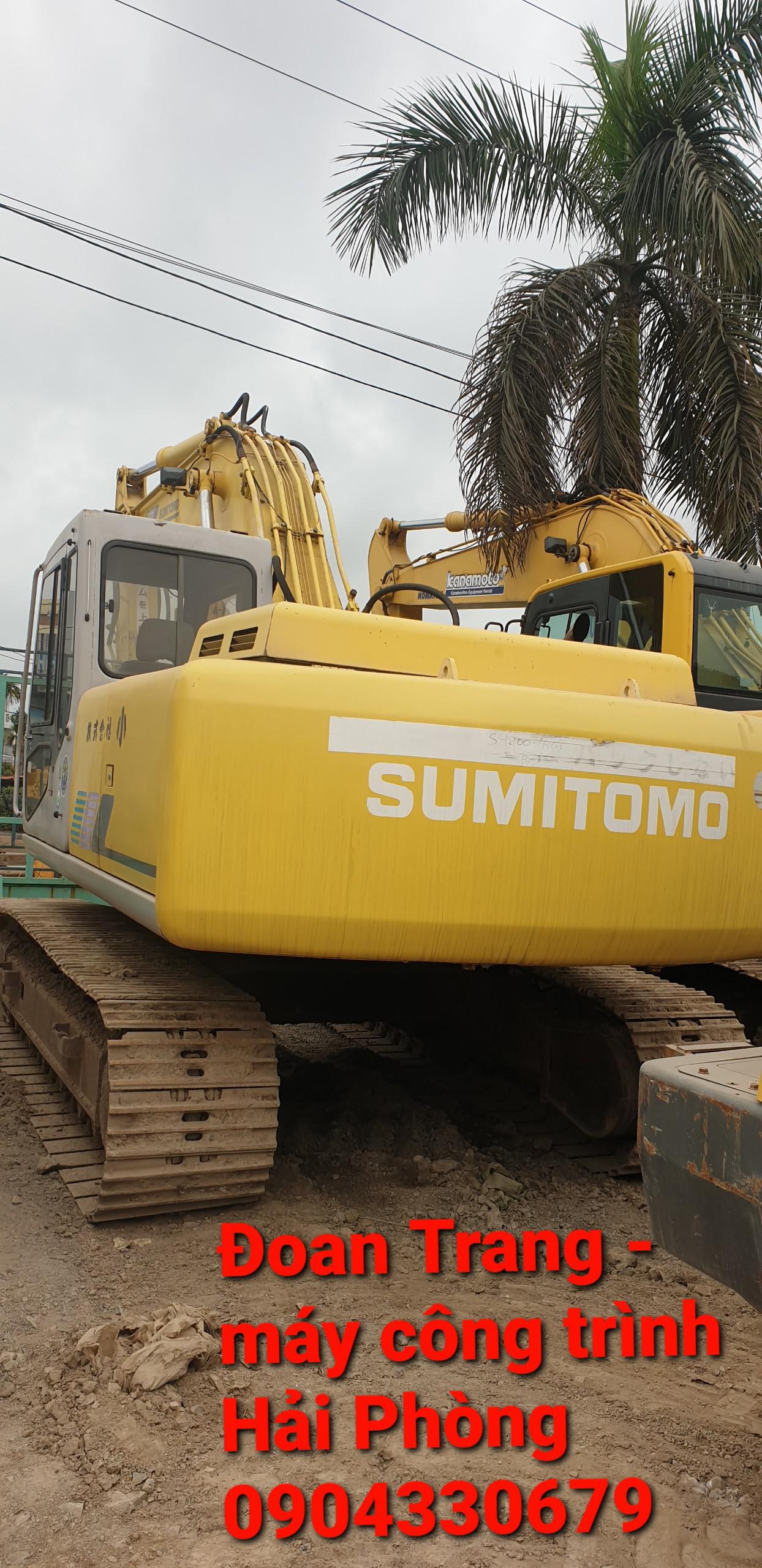 Xe cuốc xe cuốc Sumitomo SH120A1 Xe đào Sumitomo S265EA
